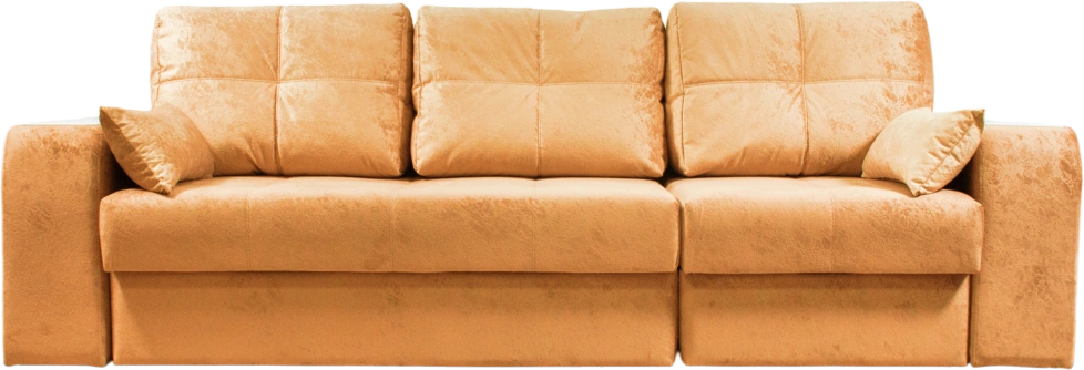 Диван прямой Остин 2, Siesta terracota, декор Рамух белый