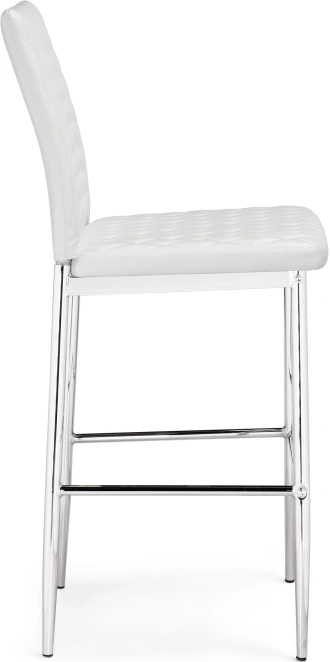 Барный стул Teon, белый / хром