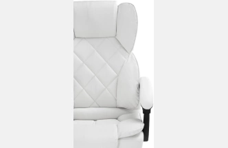 Компьютерное кресло Kolson, мягкое, whitе