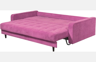 Диван прямой Орлеан, Shaggy magenta