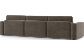 Диван П-образный трехместный Дарио, модель 144, OVIS 30 (коричневый)