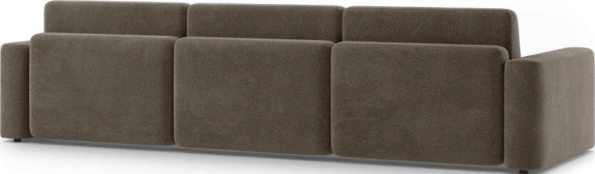 Диван П-образный трехместный Дарио, модель 144, OVIS 30 (коричневый)