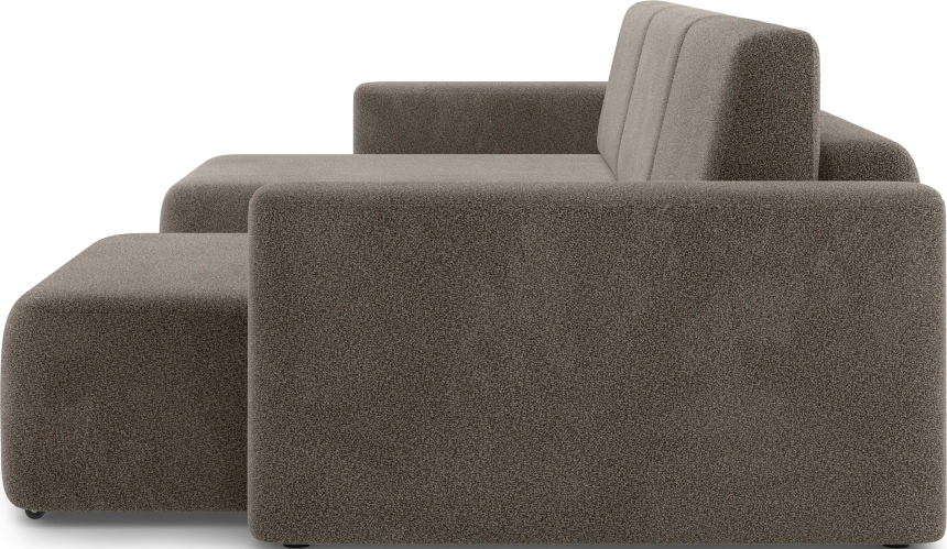 Диван П-образный трехместный Дарио, модель 144, OVIS 30 (коричневый)