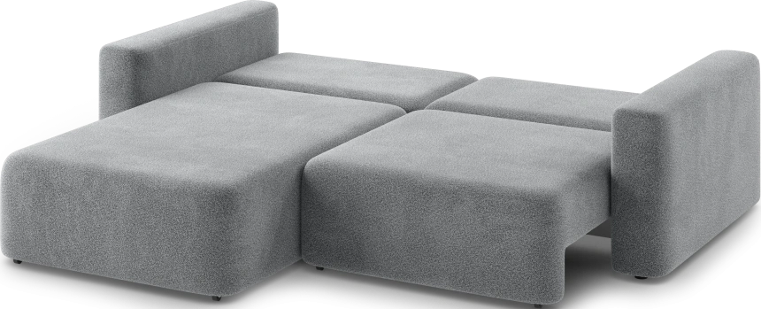 Диван угловой двухместный Дарио, модель 144, OVIS 83 (темно-серый)