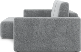 Диван угловой двухместный Дарио, модель 144, OVIS 83 (темно-серый)