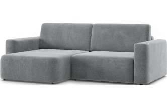 Диван угловой двухместный Дарио, модель 144, OVIS 83 (темно-серый)