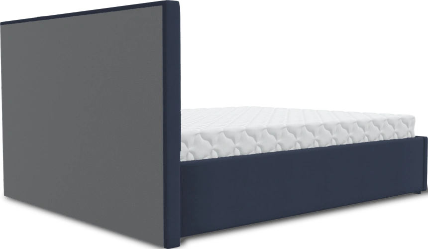 Кровать Рица 2, мягкая, полутораспальная, 140x200, Боска 28