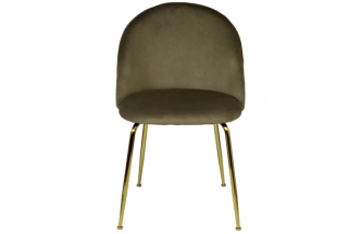 Стул 30C-30177, мягкий, велюр, хаки