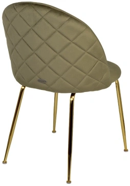 Стул 30C-30177, мягкий, велюр, хаки