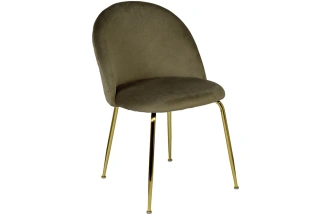 Стул 30C-30177, мягкий, велюр, хаки