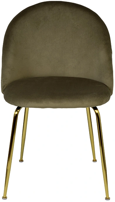 Стул 30C-30177, мягкий, велюр, хаки