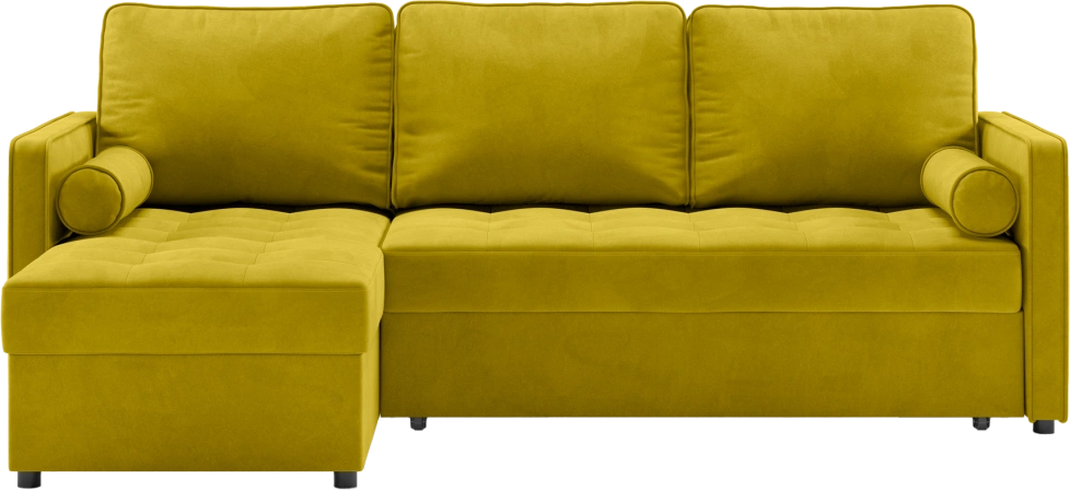 Диван угловой Модо, Модель 031, Velutto 28 (горчичный)