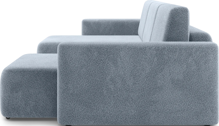 Диван П-образный трехместный Дарио, модель 144, OVIS 78 (синий)