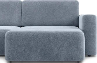 Диван П-образный трехместный Дарио, модель 144, OVIS 78 (синий)