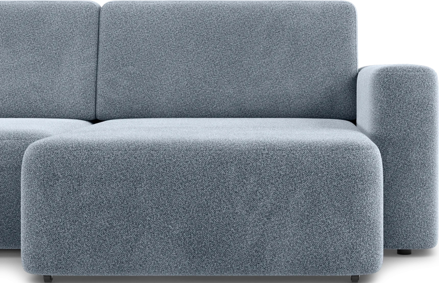 Диван П-образный трехместный Дарио, модель 144, OVIS 78 (синий)