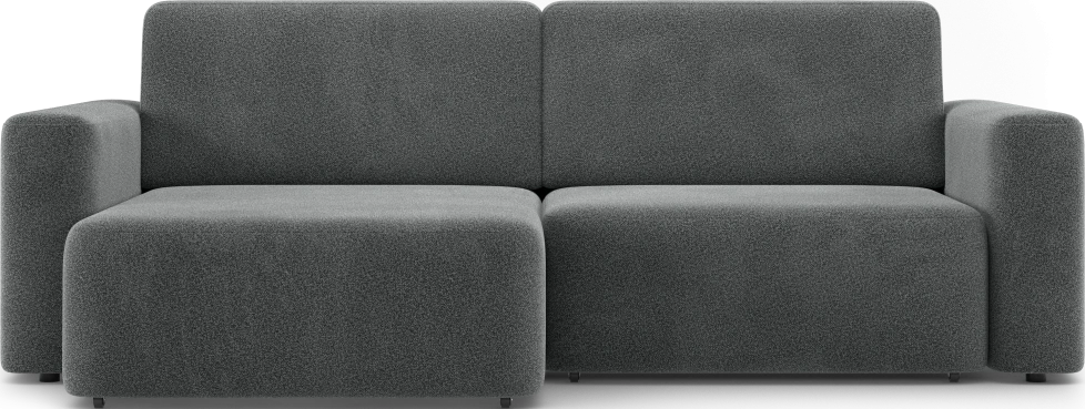 Диван угловой двухместный Дарио, модель 144, OVIS 86 (графитовый)