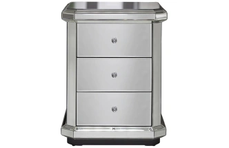 Тумба прикроватная KFC882, с ящиками 