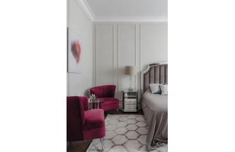 Тумба прикроватная KFC882, с ящиками 