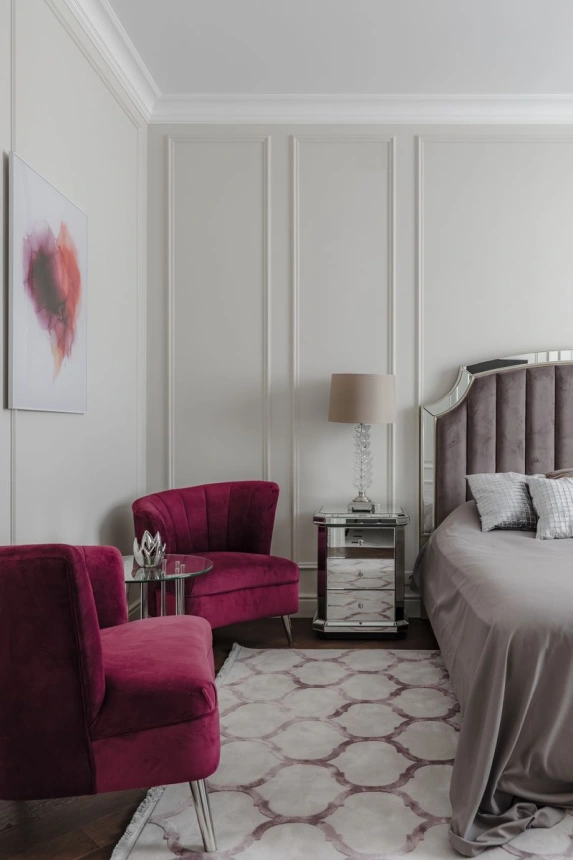 Тумба прикроватная KFC882, с ящиками