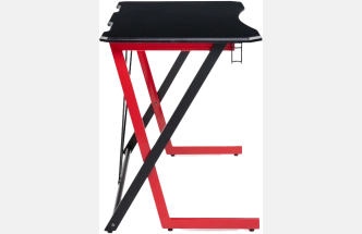 Стол компьютерный Kolman, black / red
