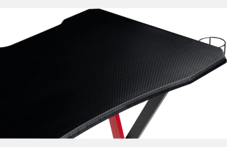 Стол компьютерный Kolman, black / red
