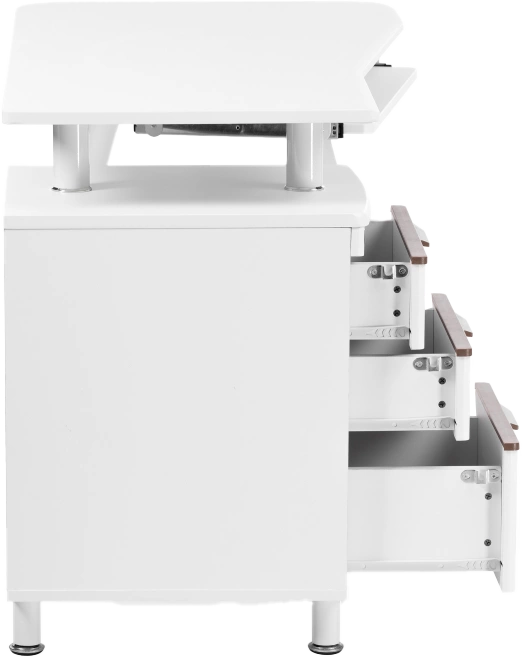 Стол компьютерный Erida, white