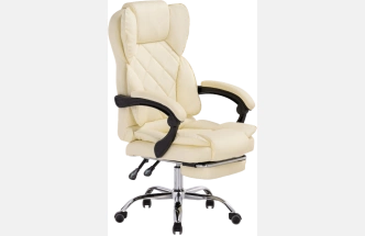 Компьютерное кресло Kolson, мягкое, сream