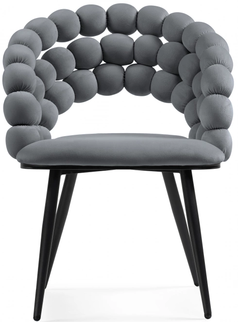 Стул Ball, дизайнерский, dark gray / black