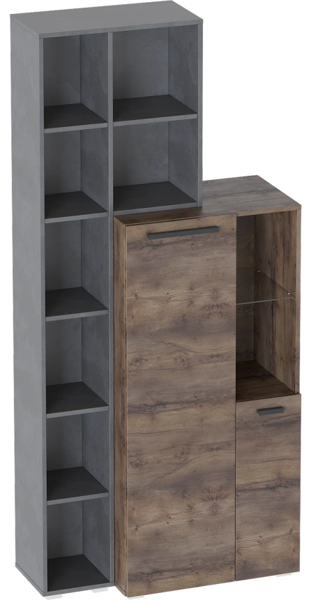 Модульная гостиная Глазго 3, металл бруклин / таксония