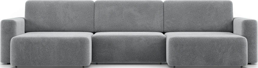 Диван П-образный трехместный Дарио, модель 144, OVIS 83 (темно-серый)