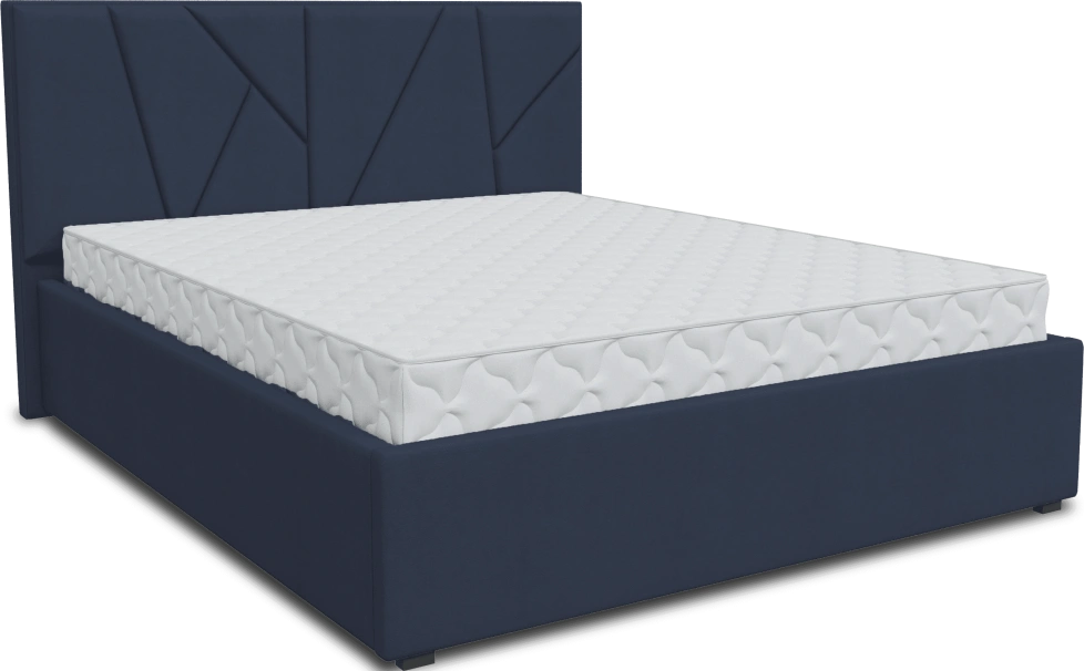 Кровать Рица 2, мягкая, двуспальная, 180x200, Боска 28