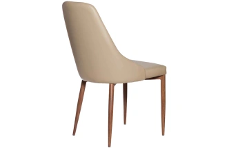 Стул 30C-905, мягкий, экокожа, бежевый