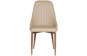 Стул 30C-905, мягкий, экокожа, бежевый