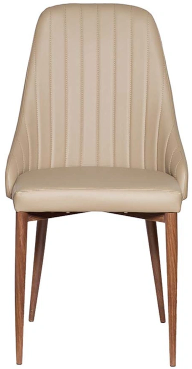 Стул 30C-905, мягкий, экокожа, бежевый