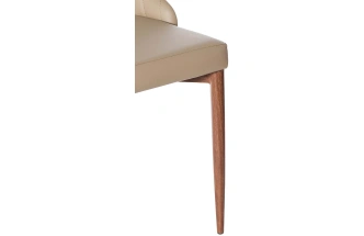 Стул 30C-905, мягкий, экокожа, бежевый