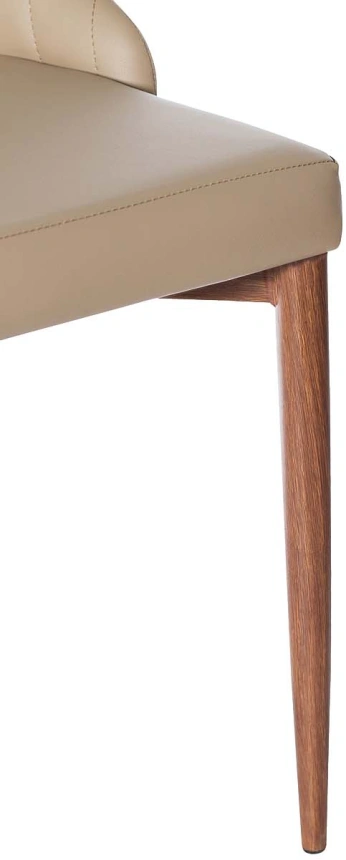 Стул 30C-905, мягкий, экокожа, бежевый