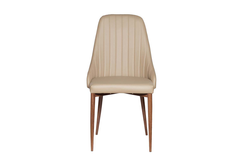 Стул 30C-905, мягкий, экокожа, бежевый