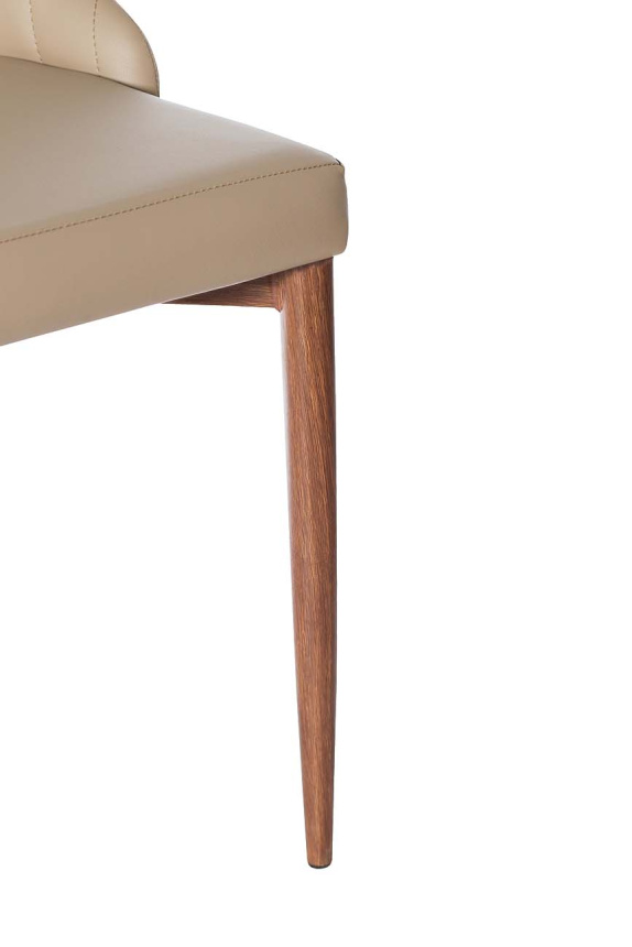 Стул 30C-905, мягкий, экокожа, бежевый