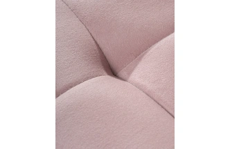 Стул Чилли, на металлокаркасе, розовый / черный каркас