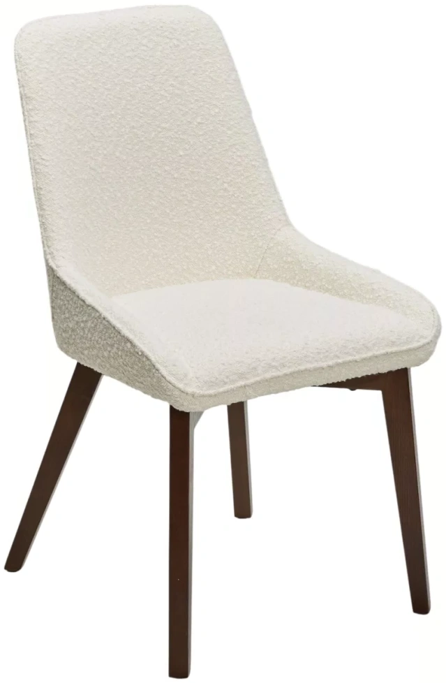 Стул Cristian, мягкий, White A2635-1A, букле, орех