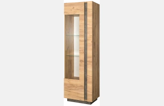 Модульная гостиная Арчи, комплектация 2, дуб золотой craft / камень темный U3705 