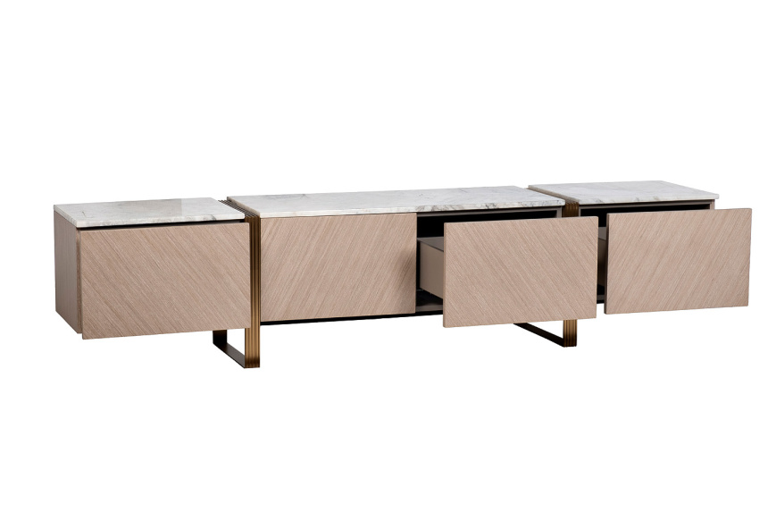 Тумба под ТВ 58DB-23185, с ящиками