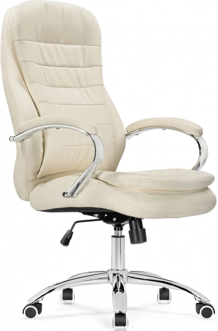 Компьютерное кресло Tomar, экокожа кремовое