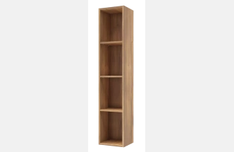 Стеллаж Лаура, 27x136x22, Дуб барокко
