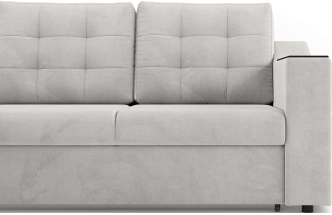 Диван угловой Невада, модель 020, комплектация 2, Omega 01 (бежевый)