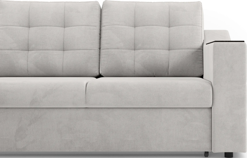 Диван угловой Невада, модель 020, комплектация 2, Omega 01 (бежевый)