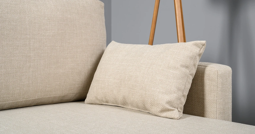 Диван угловой Дилан, Forte Linen (бежевый)