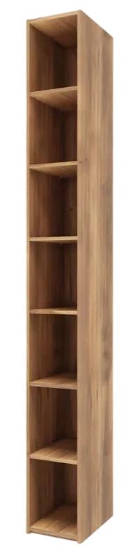 Стеллаж Лаура, 27x239x39 Дуб барокко