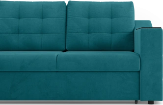 Диван угловой Невада, модель 020, комплектация 2, Omega 61 (зелёный)