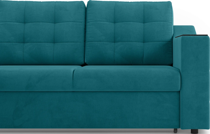 Диван угловой Невада, модель 020, комплектация 2, Omega 61 (зелёный)